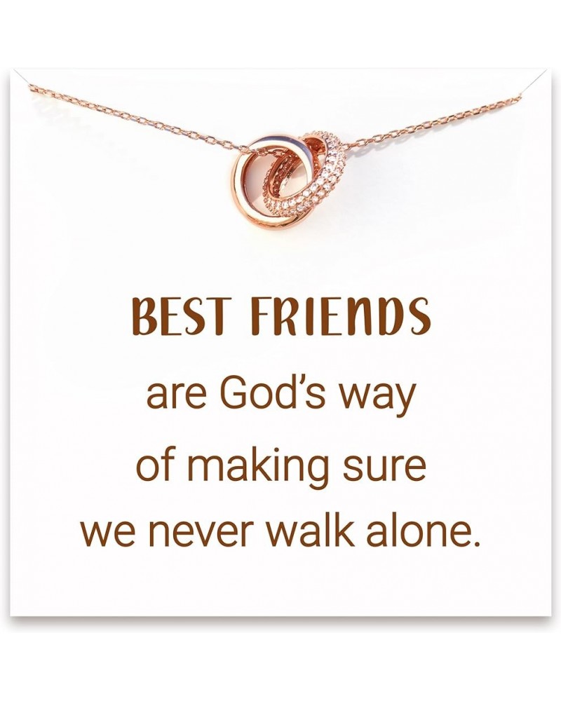 Best Friend Necklace, Friendship Necklace for Women, Gift for Friends Female, Friendship Gifts for Women Friends, Bestie Bff ...