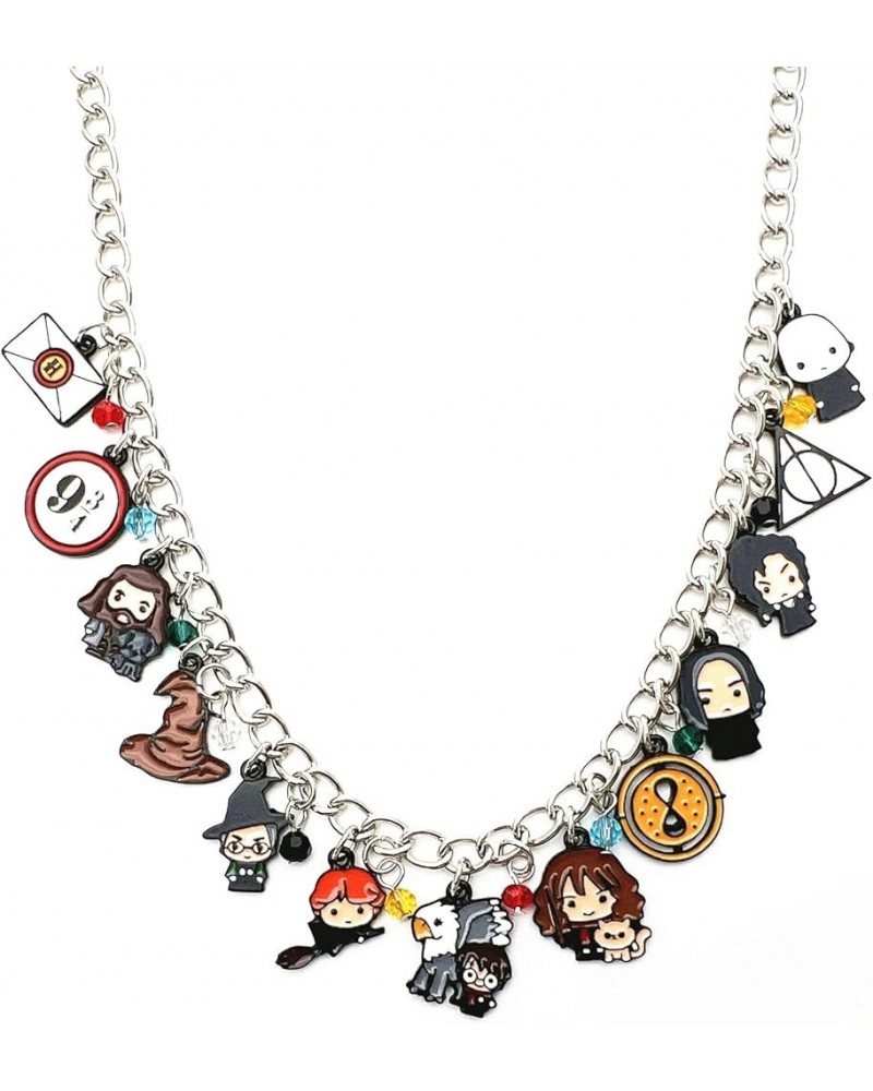 Hay potter Charm Necklace Metal Original Design Quality Necklace for Boys Girls and Women 7 $9.41 Necklaces