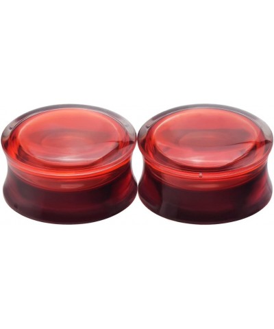 2Pcs Acrylic Red Liquid Blood Double Flare Ear Tunnels Expander Plugs Stretcher Gauge 0g-5/8 Gauge: 5/8"(16mm) $7.79 Body Jew...