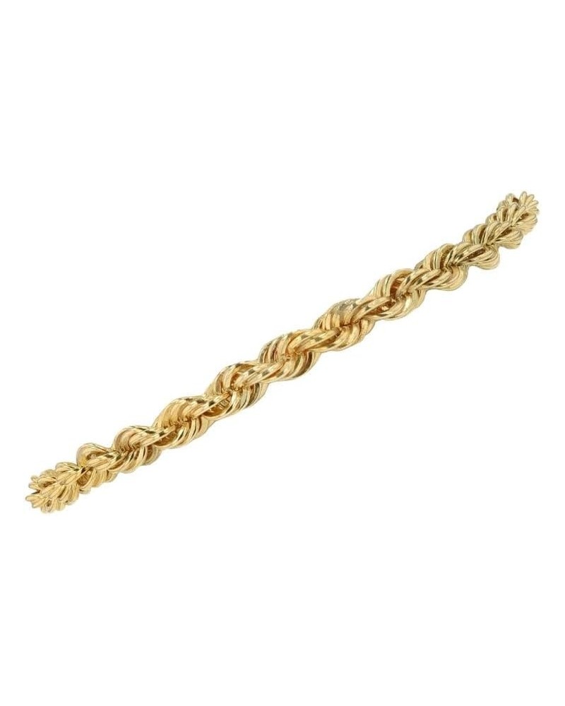 Shop Rope Bracelet - 2MM/4MM/6MM Sizes - 6/7/8/9 Inch Lengths - Gold/White Gold - Unisex 9.0 Inches 4MM Gold $27.30 Bracelets