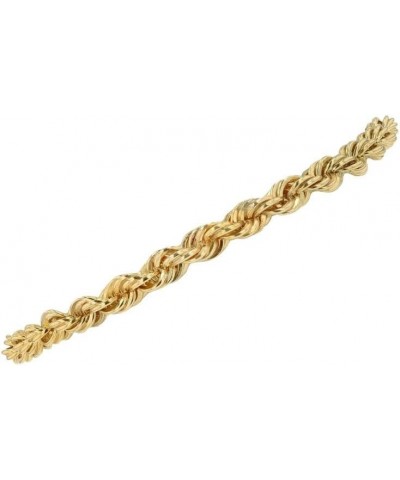 Shop Rope Bracelet - 2MM/4MM/6MM Sizes - 6/7/8/9 Inch Lengths - Gold/White Gold - Unisex 9.0 Inches 4MM Gold $27.30 Bracelets