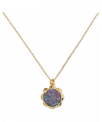 Womens Pendant Necklace Pink/Gold One Size $27.80 Necklaces