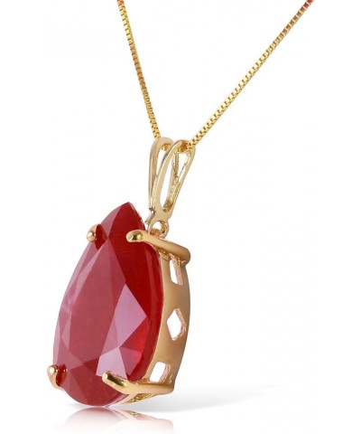 5 ct s14k Solid White Yellow Rose Gold Born A Lioness Ruby Pendant Necklace 4295 Yellow Gold 24.0 Inches $197.40 Necklaces