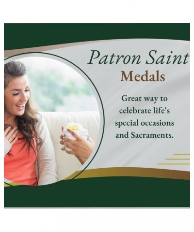 St. Francis de Sales Catholic Patron Saint Medal Pendant Necklace Charm, Made in USA Medium/Pewter/no chain $55.59 Necklaces