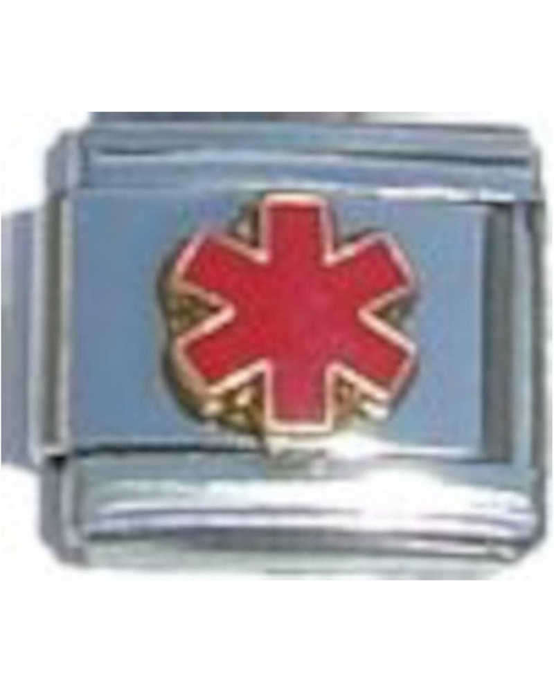 Medical Symbol Star Of Life Italian Charm $7.08 Bracelets