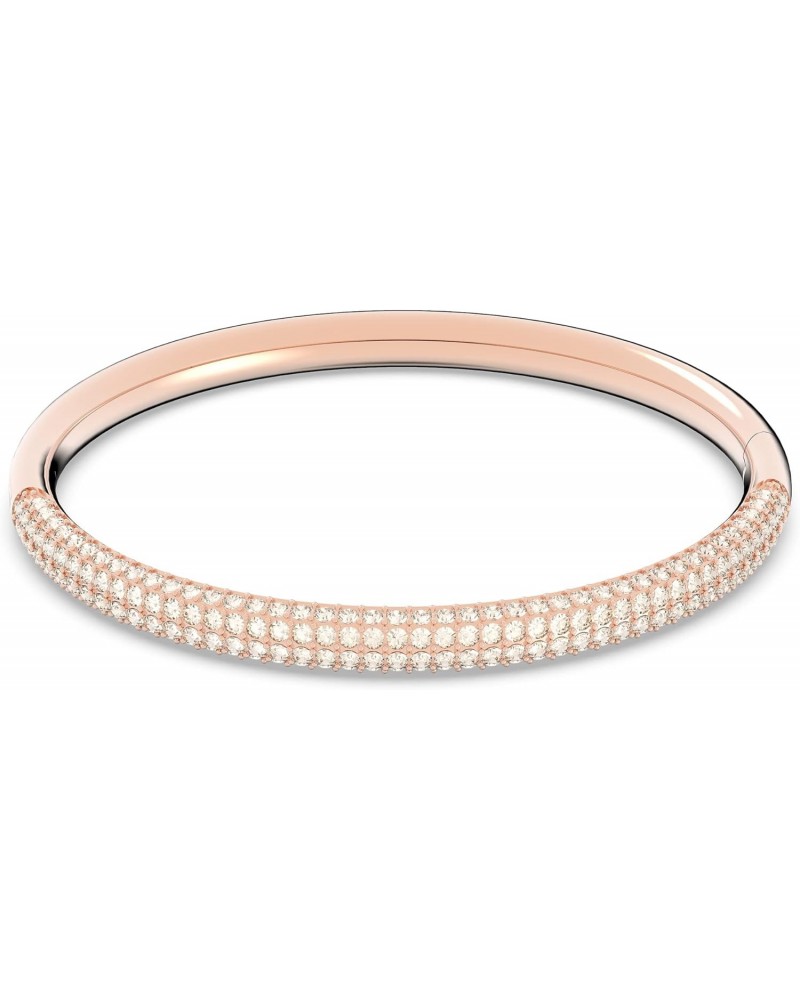 Stone Bangle, Clear Crystal, Rose gold-tone Finish $59.58 Bracelets