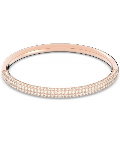 Stone Bangle, Clear Crystal, Rose gold-tone Finish $59.58 Bracelets