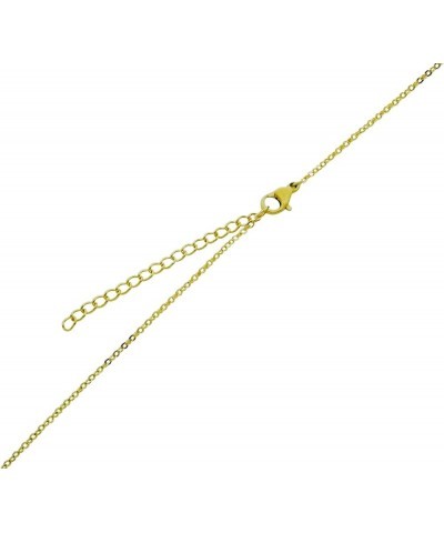 Tri Sigma Sigma Sigma Greek Sorority Lavalier Necklace Pendant Sorority Floating Necklace 19.0 Inches $19.86 Necklaces