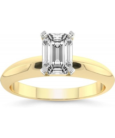 1 Carat - 5 Carat | IGI Certified Lab Grown Diamond Engagement Ring For Women | 14K Or 18K in White, Yellow Or Rose Gold | El...