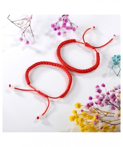 Valentines Day Gifts for Him Her Couples Gifts for Boyfriend and Girlfriend Red String of Fate Long Distance Relationships Br...