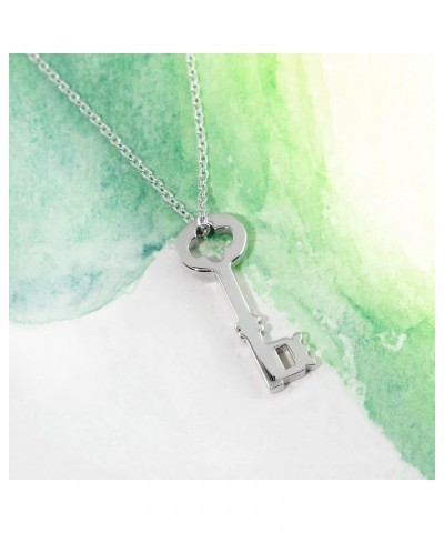 Jewelry Sterling Silver Key Pendant Necklace, 18 Inches $17.10 Necklaces