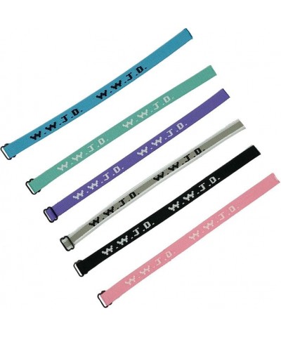 WWJD Bracelets for Women Teen Girls, What Would Jesus Do WWJD Bracelet Pack Wristband Letter Rope Religious Friendship Inspir...