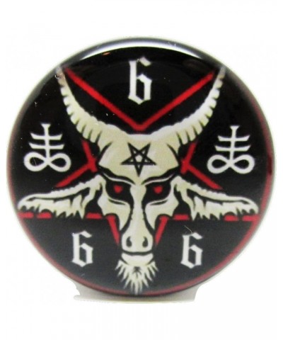 Pair* 666 Baphomet Pentagram Ear Plugs - Acrylic Screw-On - 10 Sizes (5/8" (16mm)) $10.59 Body Jewelry