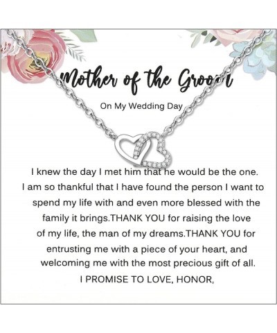 Mother of the Bride or Groom Necklace Gifts For Wedding From Daughter Mothers Day Necklace Gifts for Bonus Mom, Mother in Law...