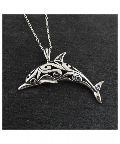 Marine Life and Sea Creature Pendant Necklaces for Women DOLPHIN $19.25 Necklaces