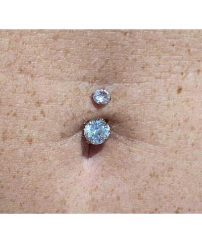 Belly Button Ring Surgical Steel Belly Rings for Women Hypoallergenic Belly Button Rings Clicker Belly Button Ring Belly Pier...