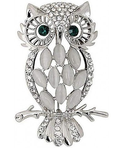 cartoon owl brooch pin rhinestone sweater accessories women breastpin party corsage jewelry gift 5 $5.49 Brooches & Pins