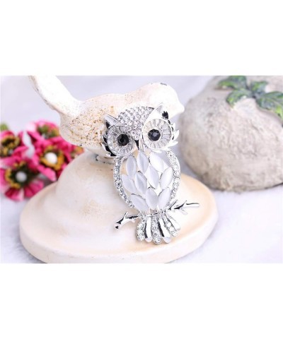 cartoon owl brooch pin rhinestone sweater accessories women breastpin party corsage jewelry gift 5 $5.49 Brooches & Pins