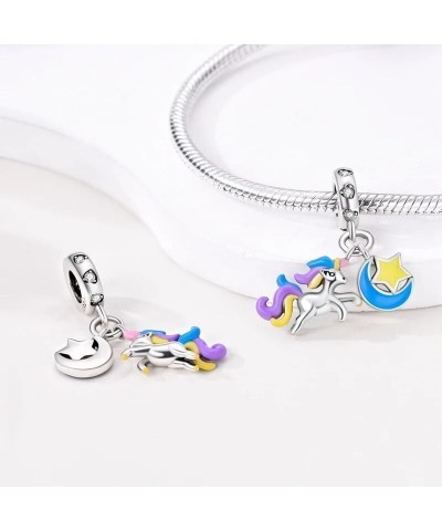 Multi Color Charms Fit Bracelets 925 Silver Colorful Zircon Rainbow Bead Love Heart Clip Charm Jewelry SSS-1401 SEC679 $9.66 ...