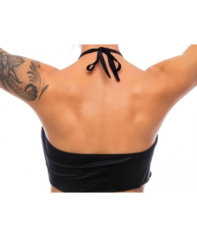 Women's Flowy Center Ring Top Black $11.10 Rings