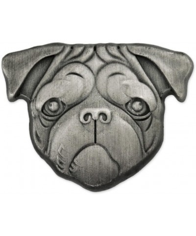 Silver Dog Breed Dog Lover Lapel Pin 5 Pack Pug Dog $51.61 Others