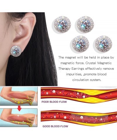 Lymphatic Earrings for Women on Prime Halolux Lymphvity Germanium Earrings Lymphatic Activity Hoop Earrings Acupressure Ear A...