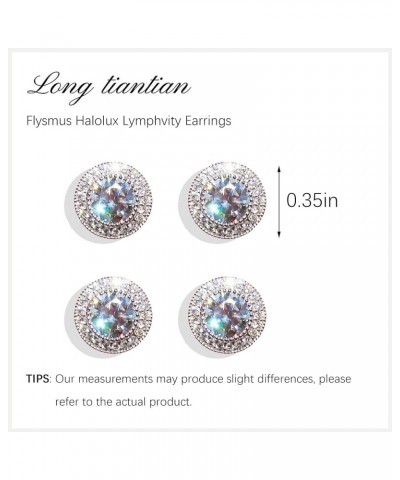 Lymphatic Earrings for Women on Prime Halolux Lymphvity Germanium Earrings Lymphatic Activity Hoop Earrings Acupressure Ear A...