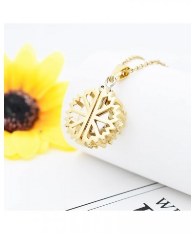 Personalized Sunflower Cremation Jewelry for Ashes You Are My Sunshine Flower Urn Necklace for Ashes of Loved Ones Keepsake M...