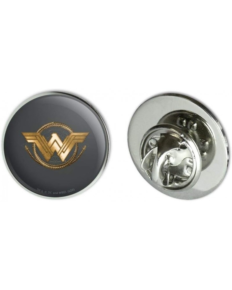 Wonder Woman Movie Golden Lasso Logo Metal 0.75" Lapel Hat Pin Tie Tack Pinback Charcoal $10.19 Brooches & Pins