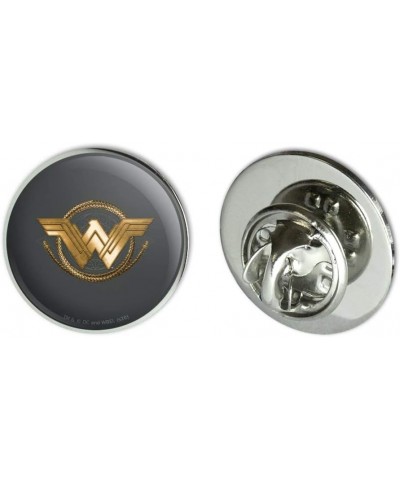 Wonder Woman Movie Golden Lasso Logo Metal 0.75" Lapel Hat Pin Tie Tack Pinback Charcoal $10.19 Brooches & Pins