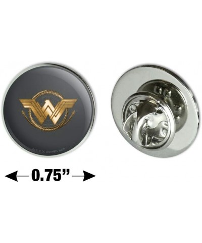 Wonder Woman Movie Golden Lasso Logo Metal 0.75" Lapel Hat Pin Tie Tack Pinback Charcoal $10.19 Brooches & Pins