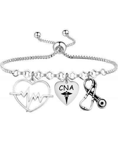 CNA Bracelet CNA Certified Nursing Assistant Gift Graduation Gift for CNA Nurse cna br card $10.93 Bracelets