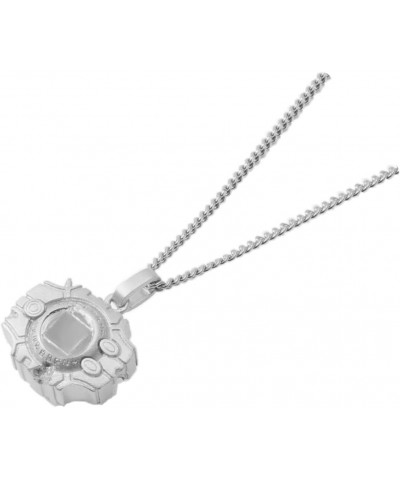 Digivice Necklace Pendant Necklace Trendy Hip-Hop Couple Sweater Chain Silver $10.71 Necklaces