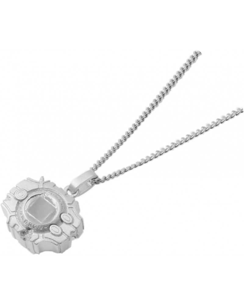 Digivice Necklace Pendant Necklace Trendy Hip-Hop Couple Sweater Chain Silver $10.71 Necklaces