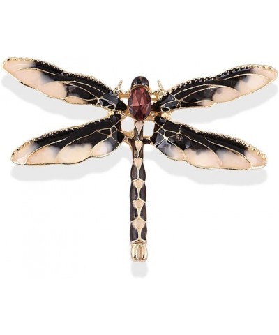 Dragonfly Brooches For Women Enamel Insect Dragonfly Brooch Men Suit Dress Brooches Pin Purple Fashion $4.13 Brooches & Pins