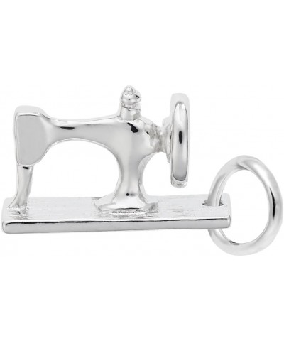 Sewing Machine Charm, Charms for Bracelets and Necklaces Sterling Silver $25.77 Bracelets