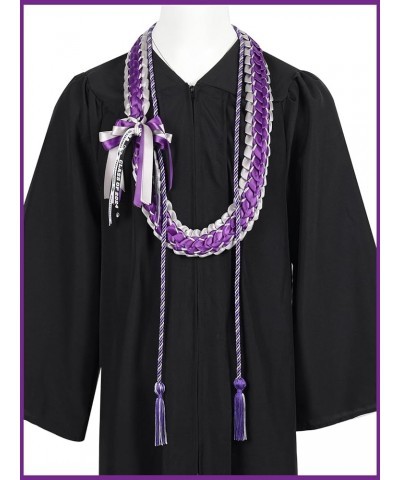 Graduation Leis and Graduation Honor Cords Class of 2024 Graduation Ribbon Lei Graduation Necklace Braided Necklaces Graduati...