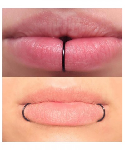 Fake Nose Ring Fake Lip Piercing Fake Lip Ring Fake Nose Ring Hoop Fake Snake Bites Fake Lip Piercings Faux Lip Rings Fake No...