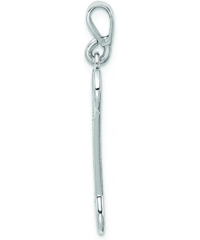 14k White Gold Wrench Charm $84.00 Bracelets