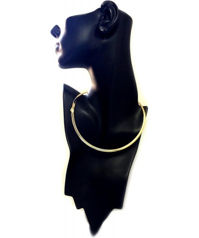 Two Tone Reversible Omega Chain Necklace In 14k Yellow Gold And Sterling Silver, 4mm $180.68 Necklaces