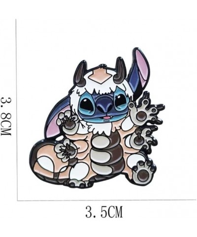 Boutique Cartoon Entertainment Trading Pin Fantasy Pin Collection Stitch Appa Mashup $11.79 Brooches & Pins