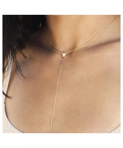 Lariat Necklace For Women. Y Necklace For Women. Layered Opal Lariat Necklace Set of 3. 18k Gold Plated Chain $31.20 Necklaces