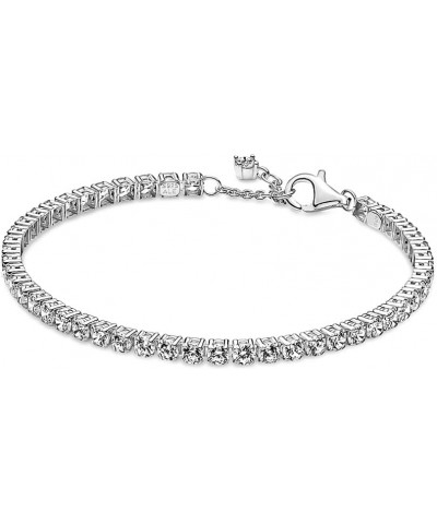 Sparkling Tennis Bracelet - Sterling Silver & Cubic Zirconia Bracelet for Women Timeless Collection - Gift for Her 20 Centime...