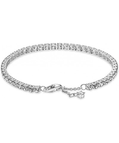 Sparkling Tennis Bracelet - Sterling Silver & Cubic Zirconia Bracelet for Women Timeless Collection - Gift for Her 20 Centime...