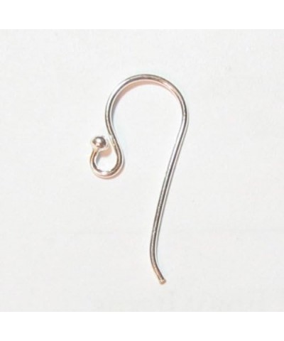 10 pcs 925 Sterling Silver Ball Dot Earwire 0.8mm / 20 GA Gauge French Hook Earring 5 Pairs Ball Dot Earring $11.28 Earrings