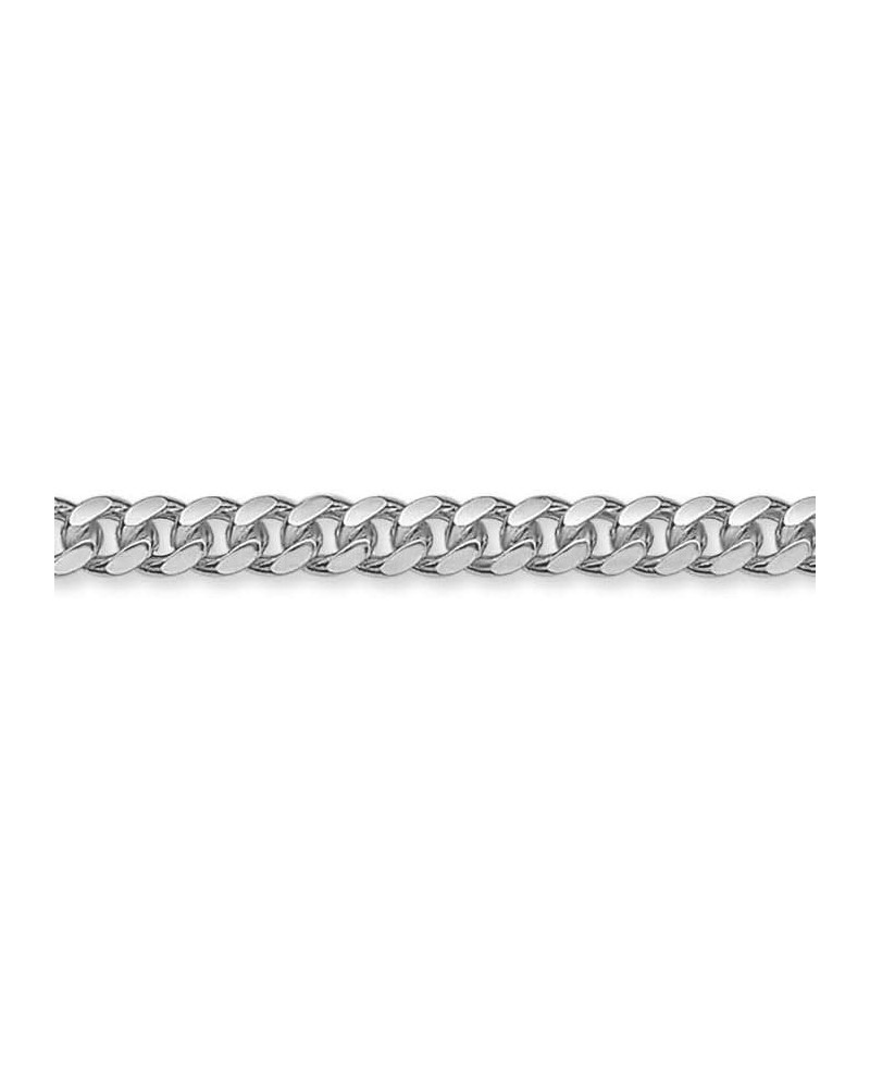 Shop Cuban Bracelet - 3MM/6MM/5MM//8MM/12MM Sizes - 6/7/8/9 Inch Lengths - Gold/White Gold - Unisex 8.0 Inches 5MM Cuban Whit...