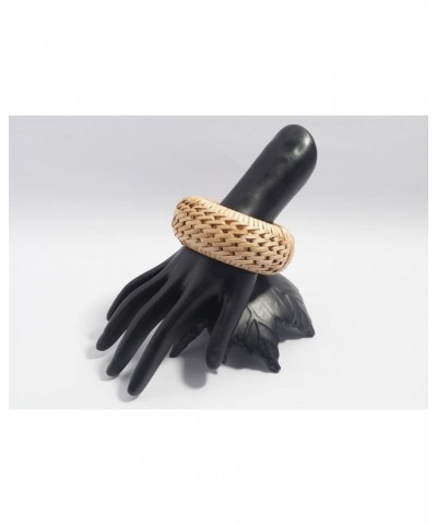 Veracious Weave Collection - Handwoven Bold Natural Organic Cane Rattan Bracelets (Medium Hand Size) $15.27 Bracelets