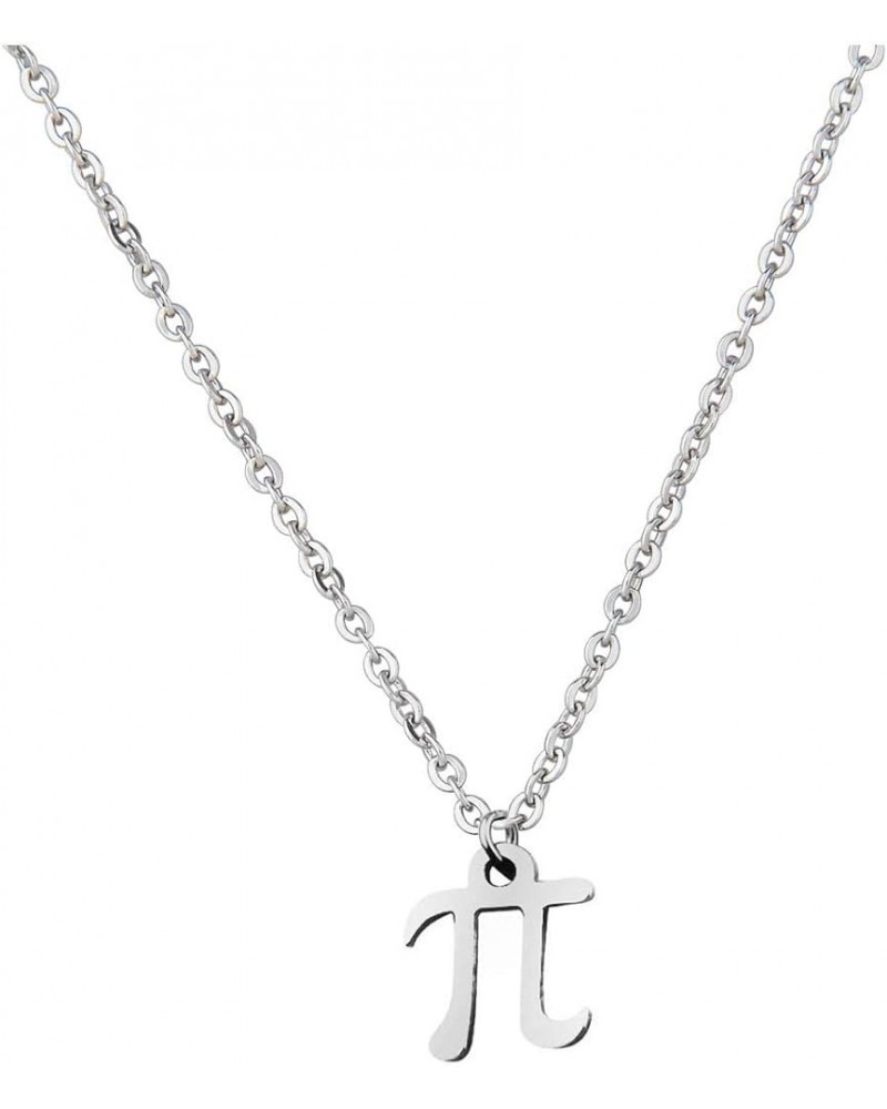 Pi Symbol Pendant Necklace 3.14 Math Sign Jewelry Pi Day Gift For Science Math Lover Teacher Pi necklace $10.07 Necklaces