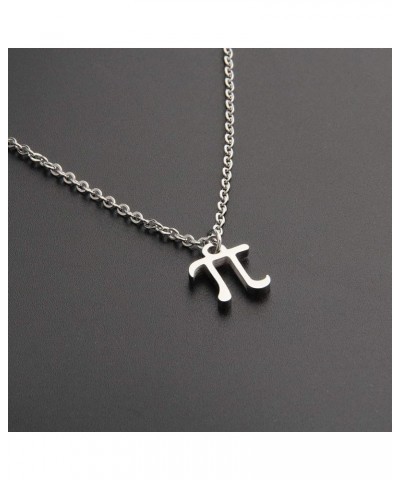 Pi Symbol Pendant Necklace 3.14 Math Sign Jewelry Pi Day Gift For Science Math Lover Teacher Pi necklace $10.07 Necklaces