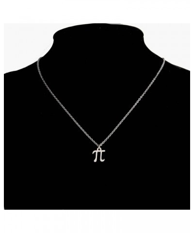 Pi Symbol Pendant Necklace 3.14 Math Sign Jewelry Pi Day Gift For Science Math Lover Teacher Pi necklace $10.07 Necklaces